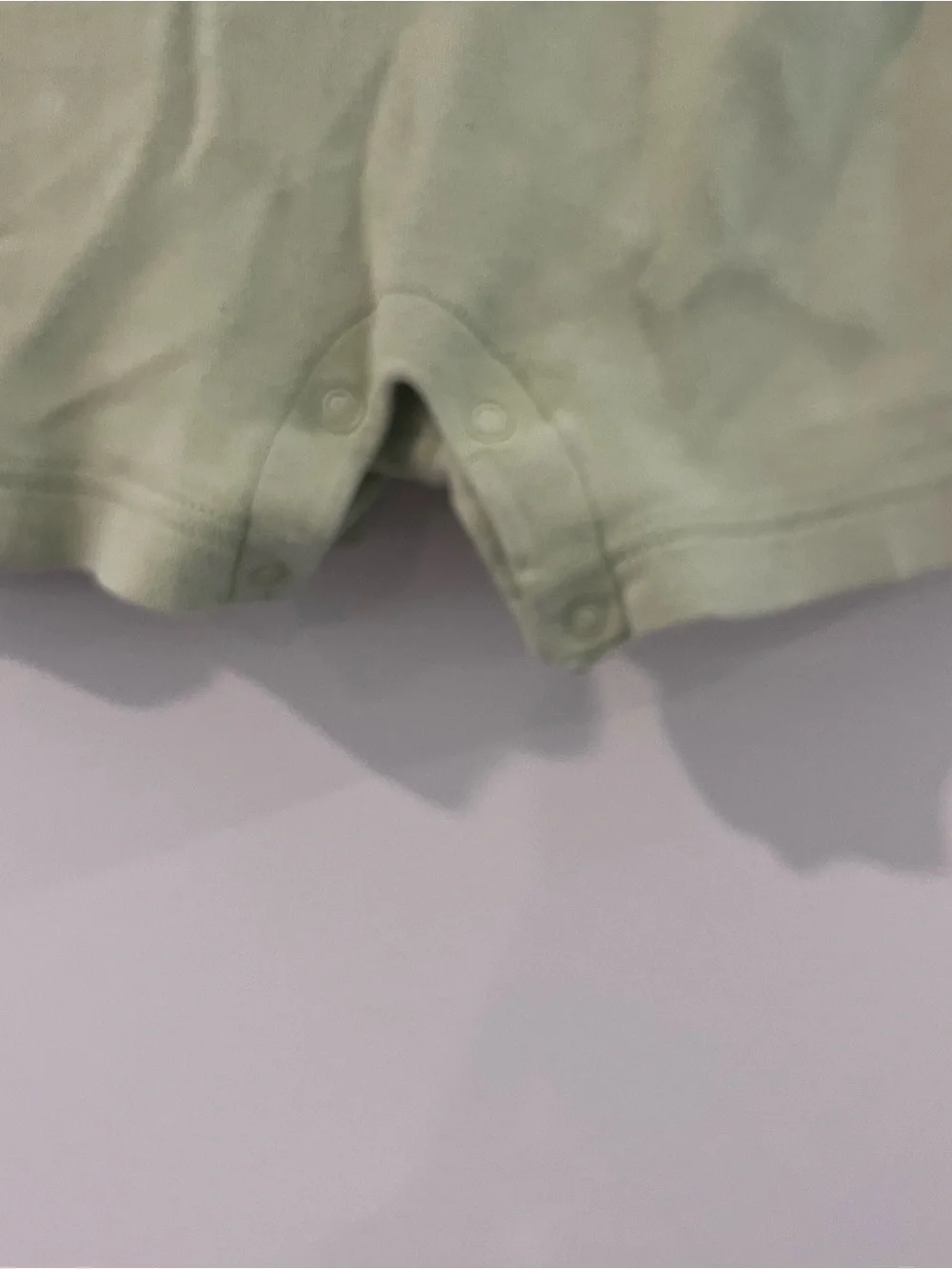 Vintage? Gymboree Light Green Hedgehog One-Piece short romper 12-18m